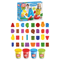 DEDE/ ALFABE HAMUR SET 224gr ( OYUN HAMURU )