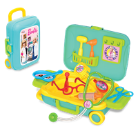 DEDE/ BARBIE DOKTOR SET BAVULUM