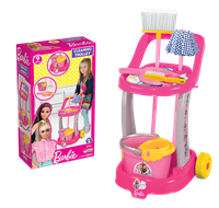 DEDE/ BARBIE TEMİZLİK ARABASI (tek ürün gönderilecektir, fotoğraf temsilidir)