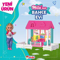 DEDE/ MİLA'NIN BAHÇE EVİ (tek ürün gönderilecektir, fotoğraf temsilidir)