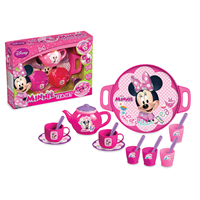 DEDE/ MINNIE MOUSE TEPSİLİ ÇAY SET