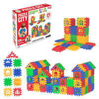 DEDE/ PUZZLE CITY 128 PARÇA (tek ürün gönderilecektir, fotoğraf temsilidir)