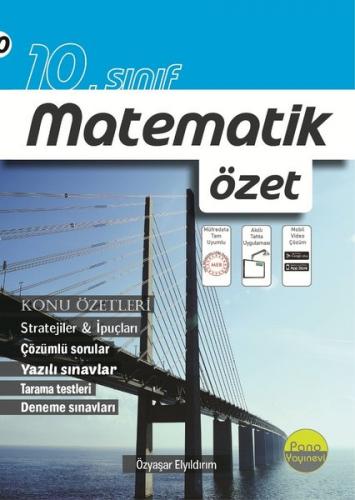 Delta Kültür 10. Sınıf Matematik Özet