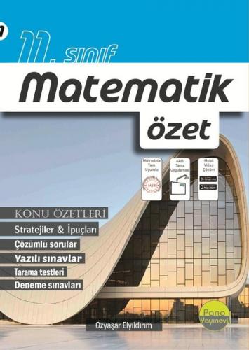 Delta Kültür 11. Sınıf Matematik Özet