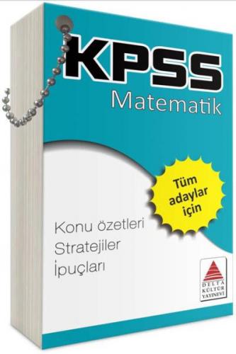 Delta Kültür KPSS Matematik Stratejiler İpuçları Kartları