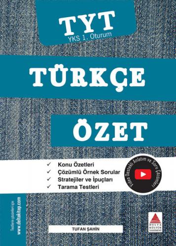 Delta Kültür YKS 1. Oturum Türkçe Özet (TYT)
