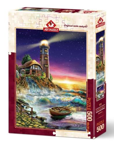 Art Puzzle 500 Parça Deniz Fenerinden Gün Batımı 4210 Art Puzzle 500 Parça Deniz Fenerinden Gün Batımı 4210