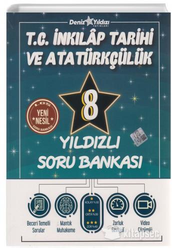 DENİZ YILDIZI 8.SINIF İNKİLAP TARİHİ VE ATATÜRKÇÜLÜK SORU BANKASI
