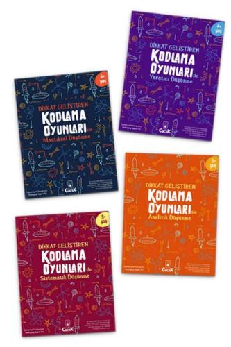Dikkat Geliştiren Kodlama Oyunları Serisi (4 Kitap) Dikkat Geliştiren Kodlama Oyunları Serisi (4 Kitap)