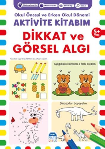 Dikkat ve Görsel Algı 5 Yaş Okul Öncesi ve Erken Okul Dönemi Aktivite 