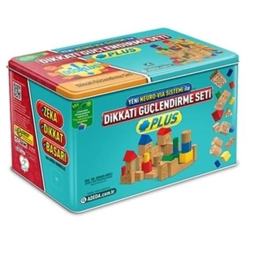 Dikkati Güçlendirme Seti Plus 3 Yaş (Metal Kutulu) Dikkati Güçlendirme Seti Plus 3 Yaş (Metal Kutulu)