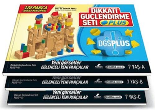 Dikkati Güçlendirme Seti Plus (3 Kitap Materyalsiz - 7 Yaş) Dikkati Güçlendirme Seti Plus (3 Kitap Materyalsiz - 7 Yaş)