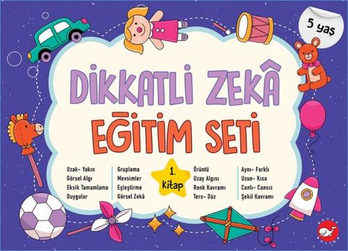 Dikkatli Zeka Eğitim Seti - 1. Kitap (5 Yaş) Dikkatli Zeka Eğitim Seti - 1. Kitap (5 Yaş)