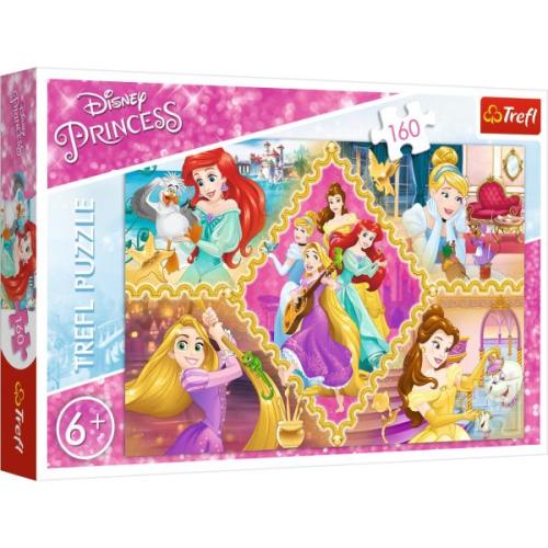 Trefl Puzzle 160 Parça Prıncesses Adventures Dısney 15358