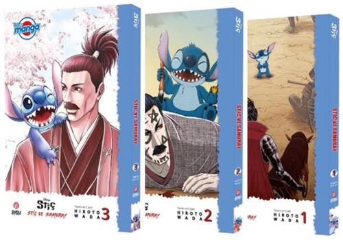 Disney Stiç ve Samuray 1-2-3 Kitap Set Disney Stiç ve Samuray 1-2-3 Kitap Set