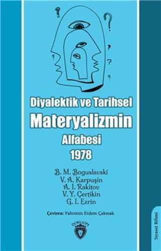 Diyalektik Ve Tarihsel Materyalizmin Alfabesi