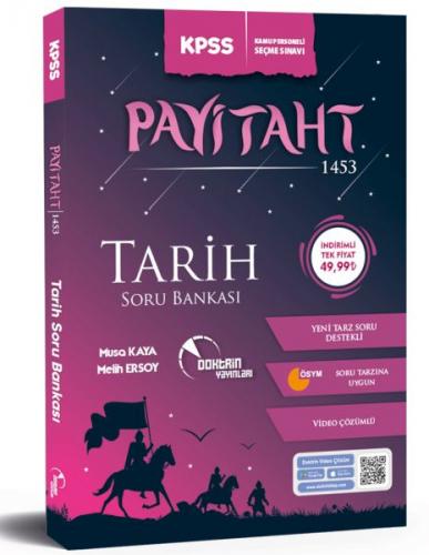 Doktrin Yayınları 2024 KPSS Payitaht 1453 Tarih Soru Bankası (Video Çözümlü)