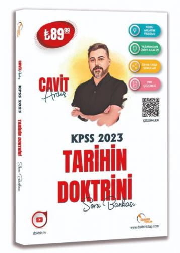 Doktrin Yayınları 2023 KPSS Tarihin Doktrini Soru Bankası