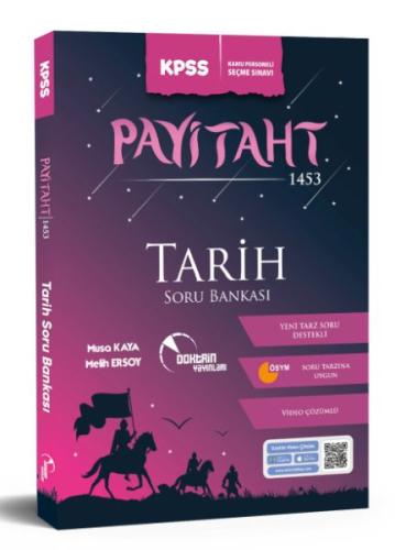 Doktrin Yayınları 2023 KPSS Payitaht 1453 Tarih Soru Bankası (Video Çö Doktrin Yayınları 2023 KPSS Payitaht 1453 Tarih Soru Bankası (Video Çö
