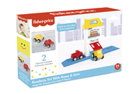 Fisher Price Roadway Set With House & Gate 1824