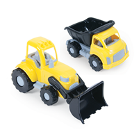 DOLU JUMBO İKİLİ KAMYON VE DOZER SET