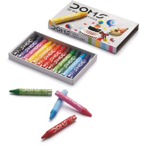 DOMS JUMBO WAX CRAYON 12 Lİ MUM BOYA