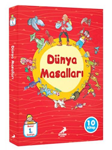 Düz Yazılı Dünya Masalları (10 Kitap Takım)