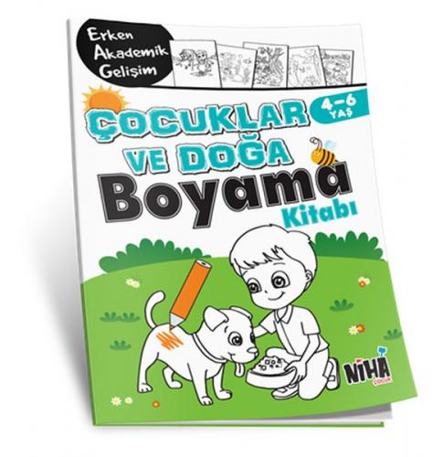 EAG Çocuklar ve Doğa Boyama Kitabı 4-6 Yaş