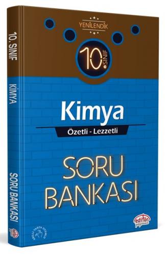 Editör 10. Sınıf Kimya Özetli Lezzetli Soru Bankası