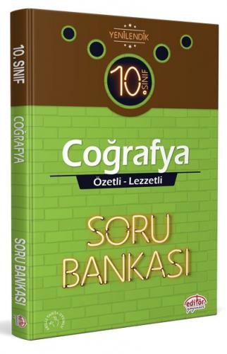 Editör 10. Sınıf Coğrafya Özetli Lezzetli Soru Bankası