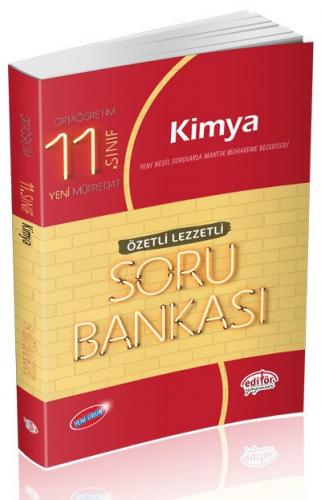 EDİTÖR 11. Sınıf Kimya Özetli Lezzetli Soru Bankası