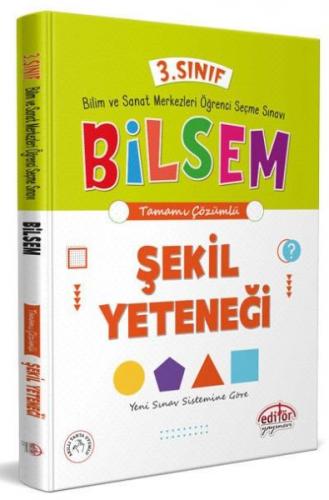 Editör 3. Sınıf Bilsem Hazırlık Şekil Yeteneği Tamamı Çözümlü