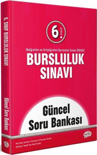 Editör Yayınları 6. Sınıf Bursluluk Sınavı Güncel Soru Bankası