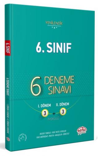 Editör 6. Sınıf 6 Fasikül 3 3 Deneme Sınavı