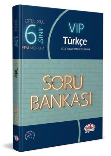 Editör 6. Sınıf VIP Türkçe Soru Bankası (Yeni)