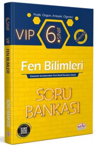 EDİTÖR 6.SINIF FEN BİLİMLERİ SORU BANKASI