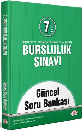 Editör Yayınları 7. Sınıf Bursluluk Sınavı Güncel Soru Bankası