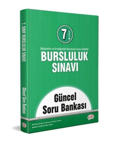 Editör Yayınları 7. Sınıf Bursluluk Sınavı Güncel Soru Bankası