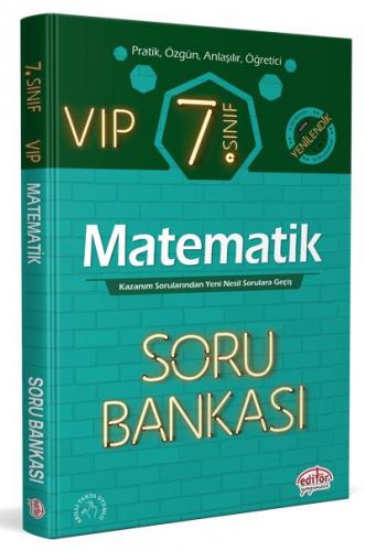 Editör 7. Sınıf VIP Matematik Soru Bankası