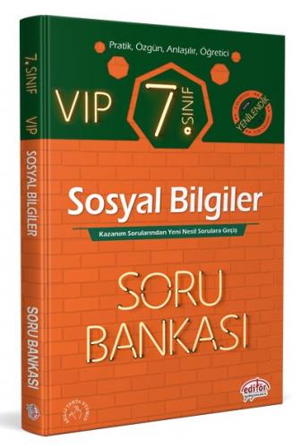 Editör 7. Sınıf VIP Sosyal Bilgiler Soru Bankası