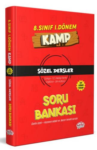 Editör 8. Sınıf 1. Dönem Kamp Sözel Soru Bankası