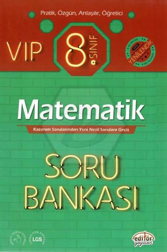 Editör 8. Sınıf VIP Matematik Soru Bankası