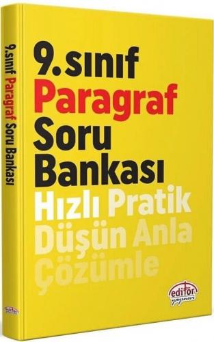 Editör Yayınları 9. Sınıf Paragraf Soru Bankası