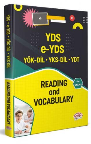 Editör YDS, e-YDS, YÖK-DİL, YKS-DİL, YDT Reading And Vocabulary For Ex