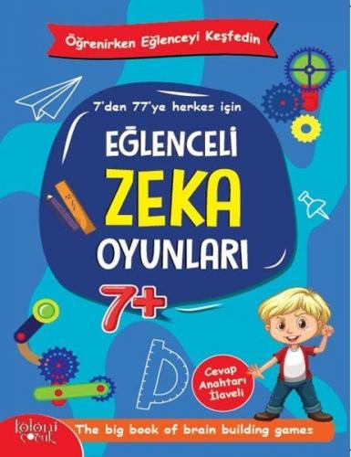 Eğlenceli Zeka Oyunları - Mavi Kitap -Öğrenirken Eğlenceyi Keşfedin