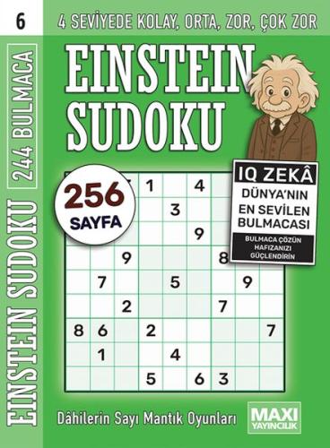 Einstein Sudoku 6 Einstein Sudoku 6