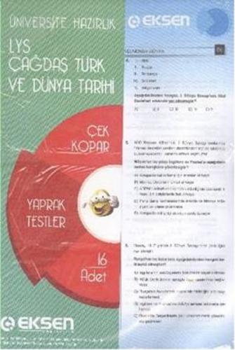 EKSEN YGS-LYS ÇAĞDAŞ TÜRK VE DÜNYA TARİHİ YT.