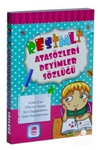 EMA/ RESİMLİ ATASÖZLERİ VE DEYİMLER SÖZLÜĞÜ BÜYÜK BOY KARTON KAPAK TDK UYUMLU 256 SAYFA ( SÖZLÜK ) ----