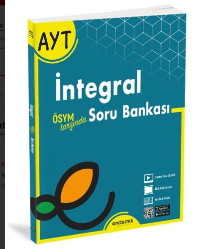 Endemik 2022 AYT İntegral Soru Bankası Endemik 2022 AYT İntegral Soru Bankası