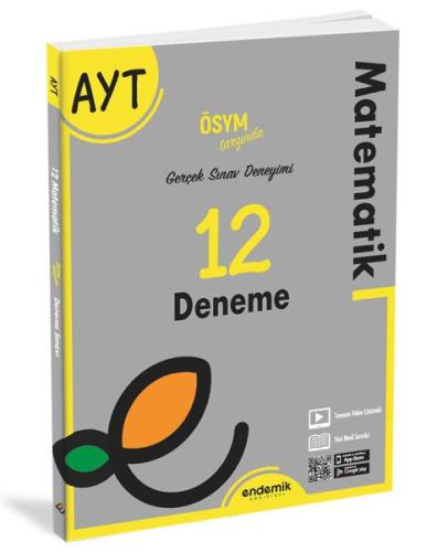 Endemik AYT Matematik 12 Deneme Sınavı